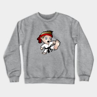 The Taekwondo Kid Crewneck Sweatshirt